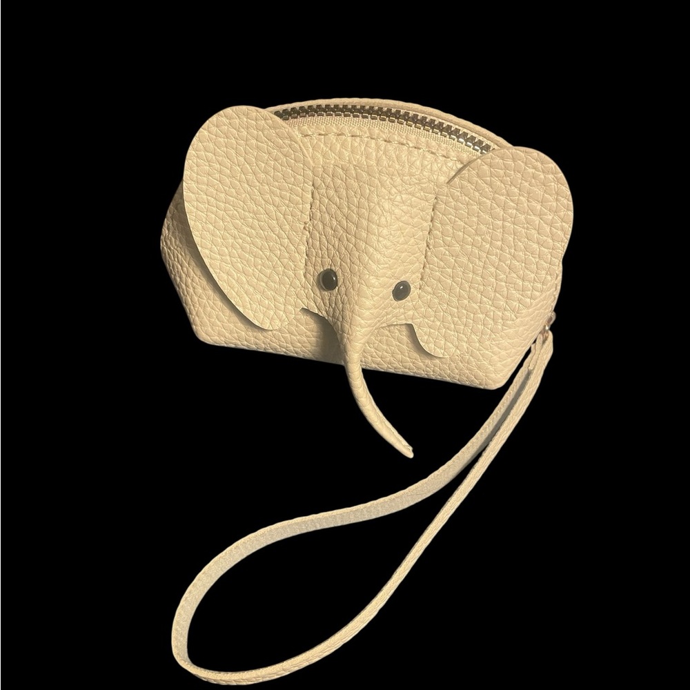 Elephant Shaped Wristlet Coin Purse